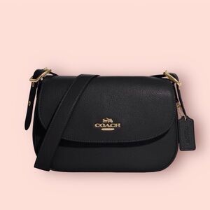 Coach Macie Saddle Bag Black